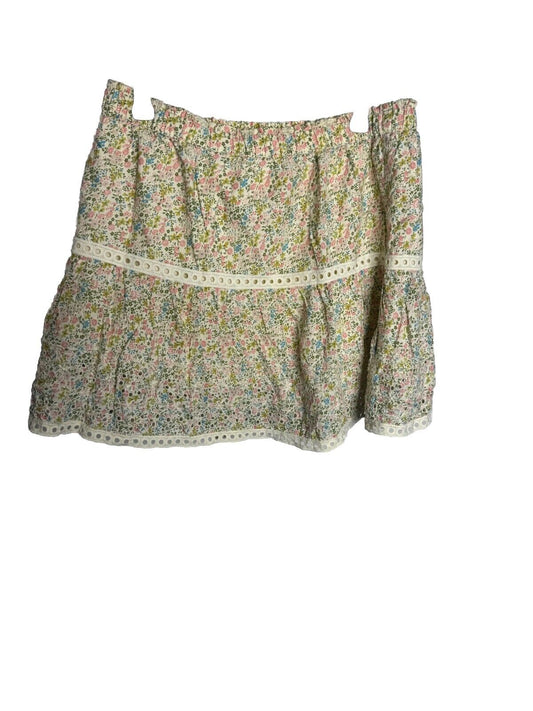 Skirt Womens Size Large Soft Fuzzy Pull On
