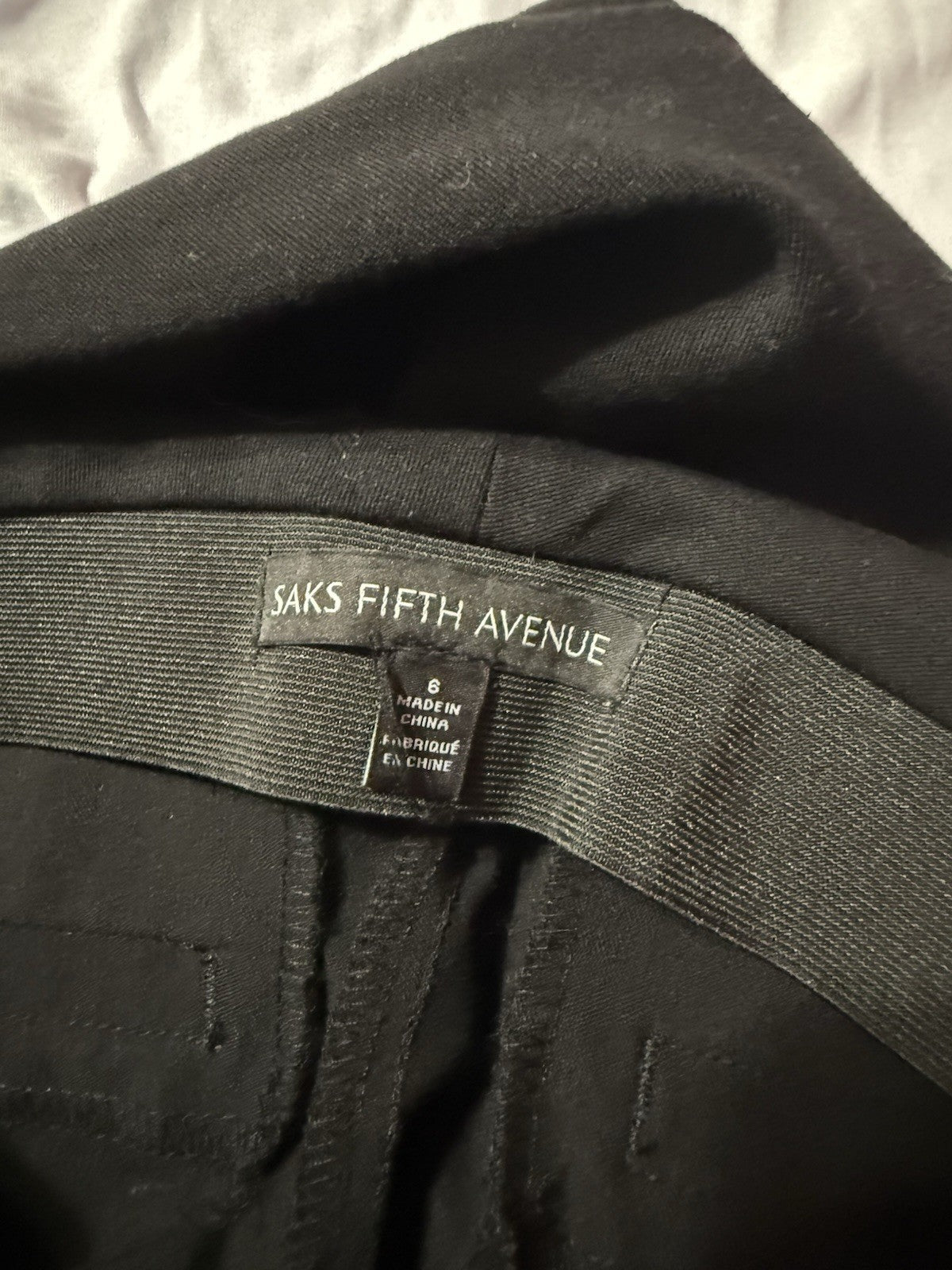 Saks Fifth Avenue Women Black Shorts Size 6