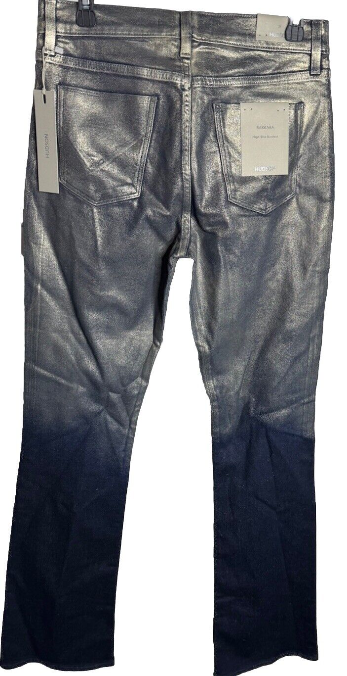 Hudson Womens Jeans Skinny Fit Stretch Flap Pockets Low Rise Size 29