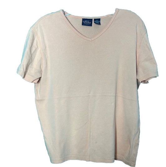 Sonoma Goods for Life V Neck Short Sleeve T-Shirt XL