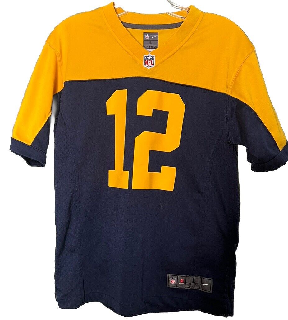 Aaron  Rodgers #12 Youth Jersey Size 14/16 Nike
