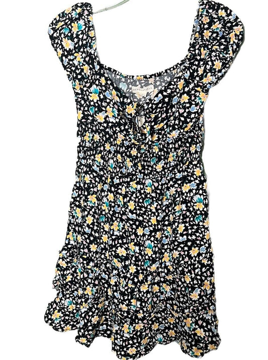 Aeropostale Dress Womens Small Sleevles Floral  Casual NWT
