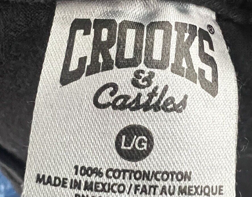Crooks And Castles T-Shirt Size Large