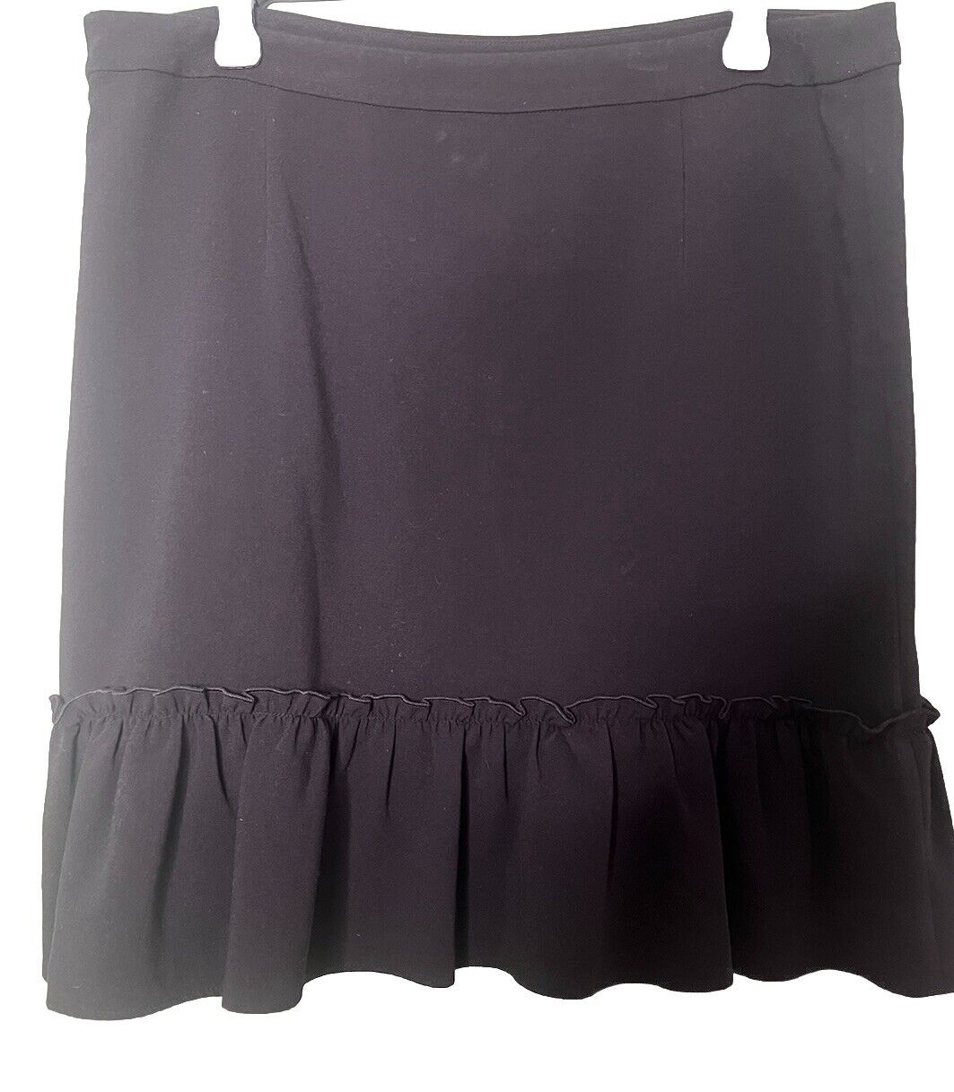 Karl Lagerfeld Paris Women's Black Skirt Size 12