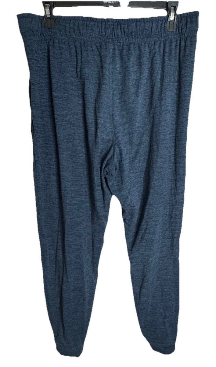 Glacier Performance Men’s Active Pants Comfort Waistband Zippered Pockets Medium