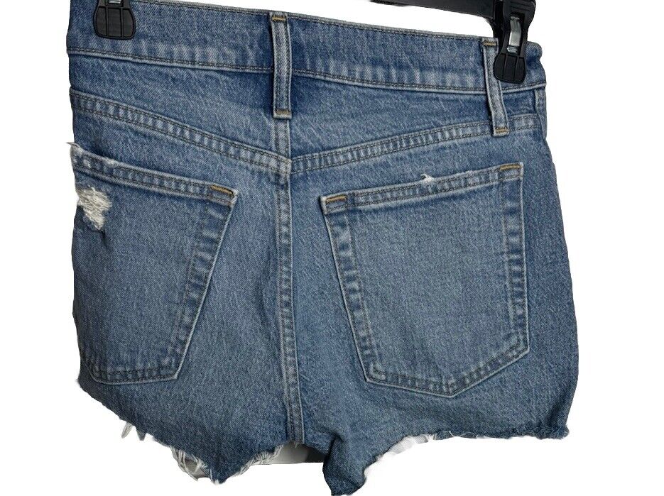 Gap Shorts Womens 24/00 Regular Cheeky Short High Rise Pockets Denim