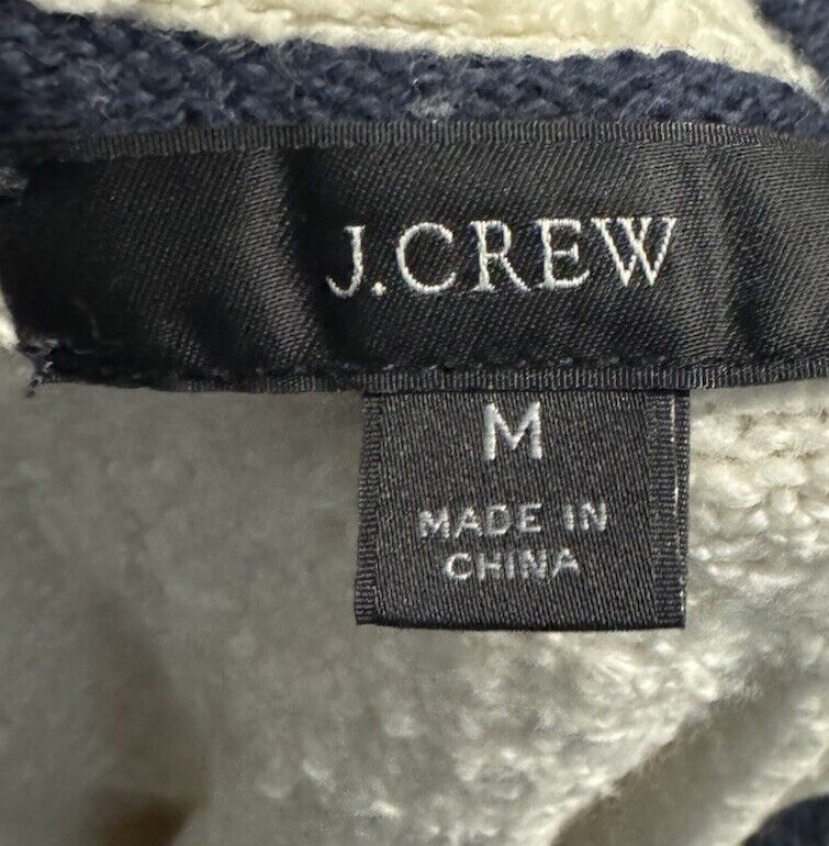 J Crew Sweater Womens Medium Knit Cardigan Lightweight Preppy
