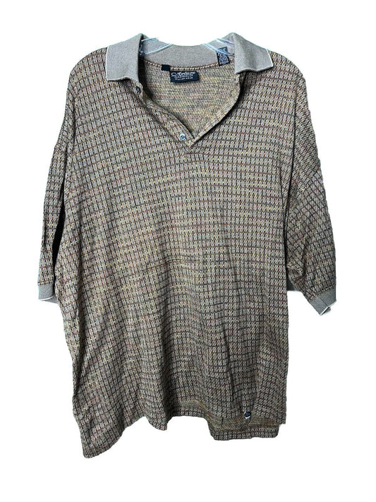 Arturo Garibaldi Polo Shirt Men's Size 2XL Muscle Sleeve Made In Italy