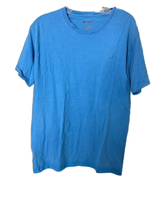 Champion Shirt Men’s Medium Light Blue Short Sleeve T Shirt