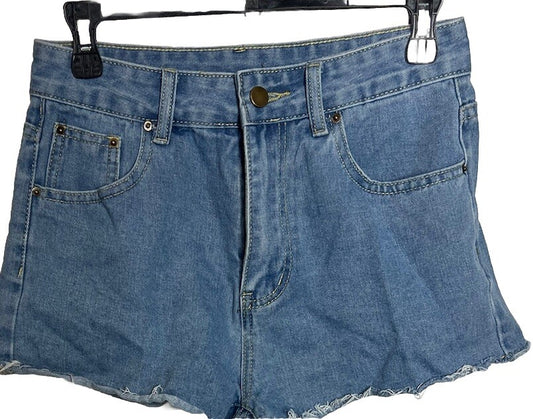 Shein Women's Medium Distressed Short Shorts Cut-Off