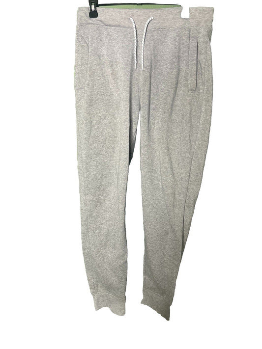 WT02 Joggers Gray Sweatpants Drawstring  Mens Size Medium
