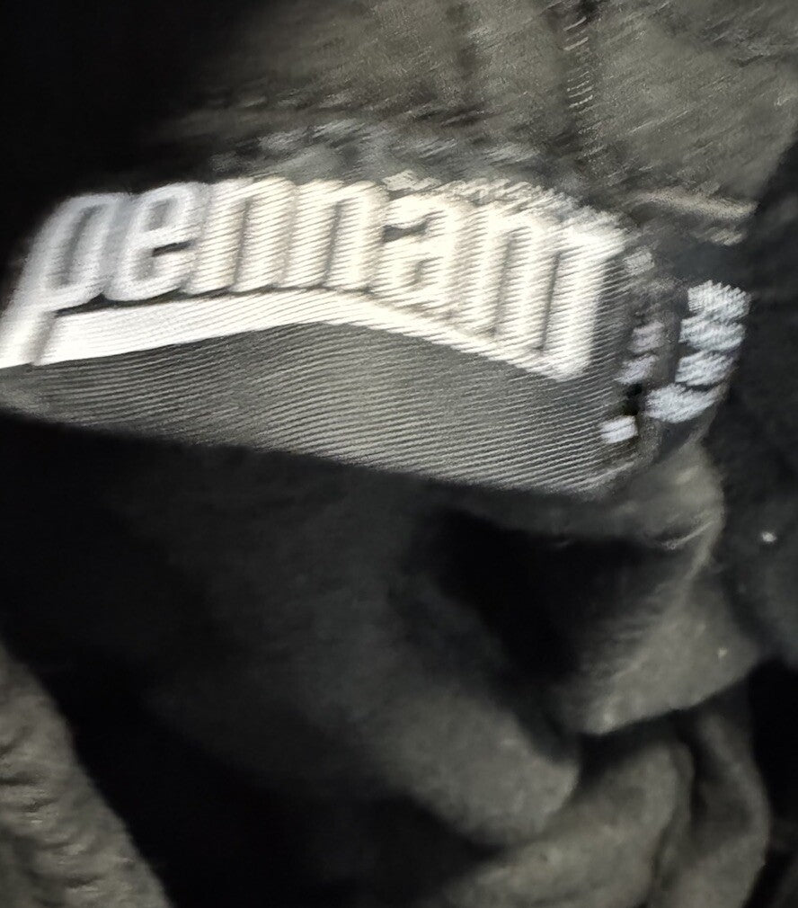 Pennant Sportswear Men’s XL Black Sweatpants Tapered Joggers Graphic