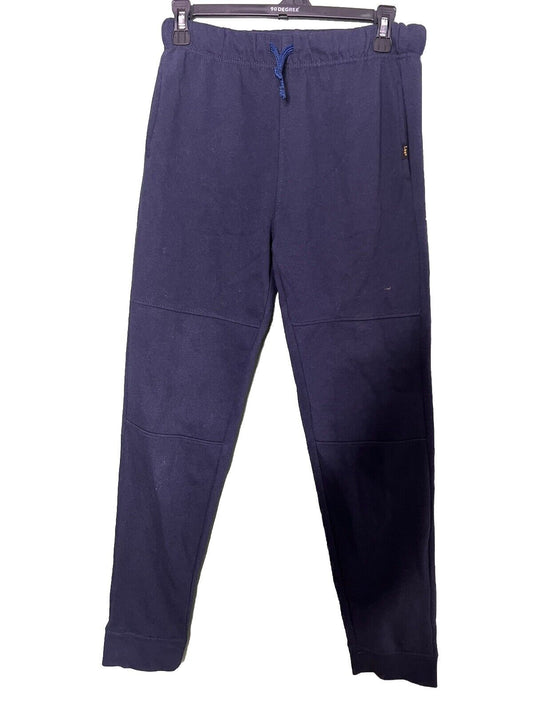 Lee Youth Boy's Dark Blue Sweatpants Drawstring Waist Size Large (14/16)