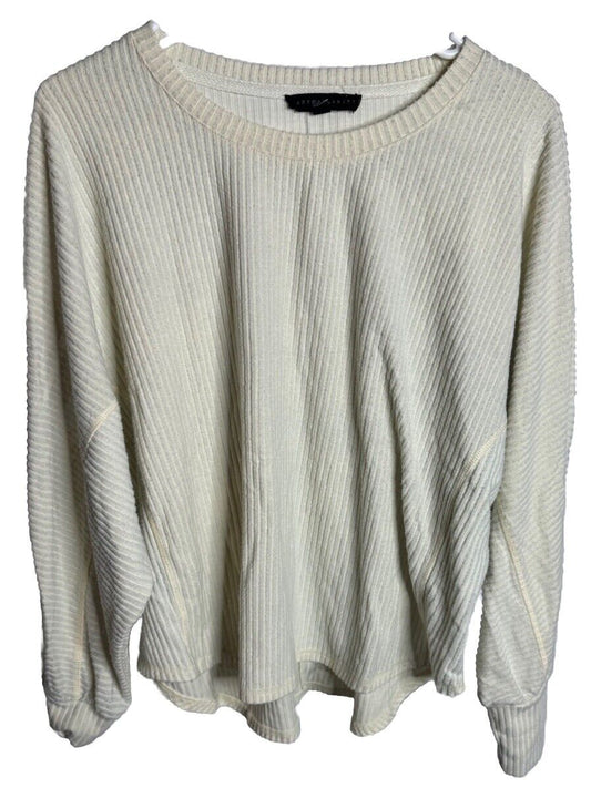 Jane and Delancey, Relaxed Fit Long Sleeve Top, size Small