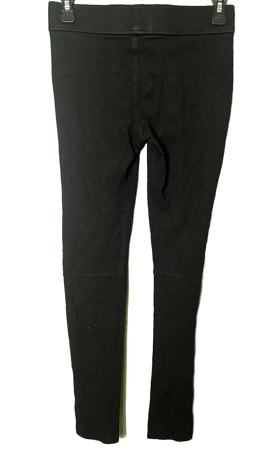 Design Lab Womens XS Leggings  Zip Pockets Black