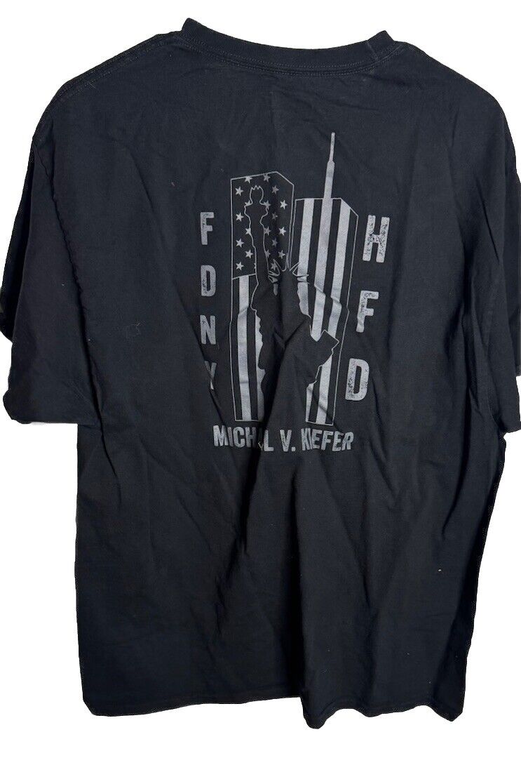 FDNY T-SHIRT Crewneck New York Fire Department - X-Large