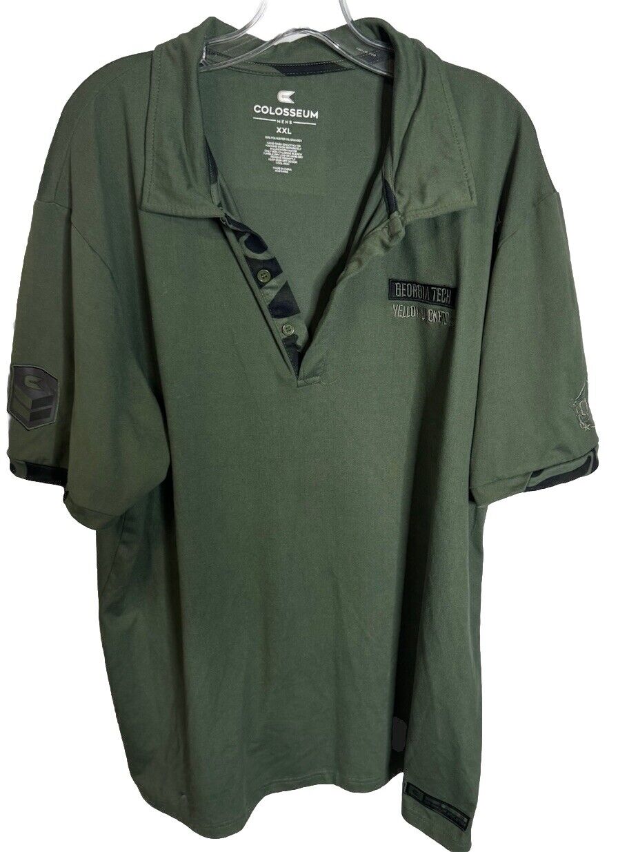 Colosseum Short Sleeve Collared Polo Shirt Men’s 2XL