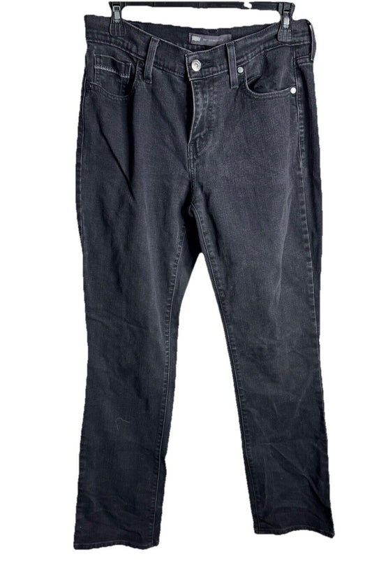 Levi's 505 Mens Jeans SZ 28x32 Dark Wash Regular Fit Straight Leg