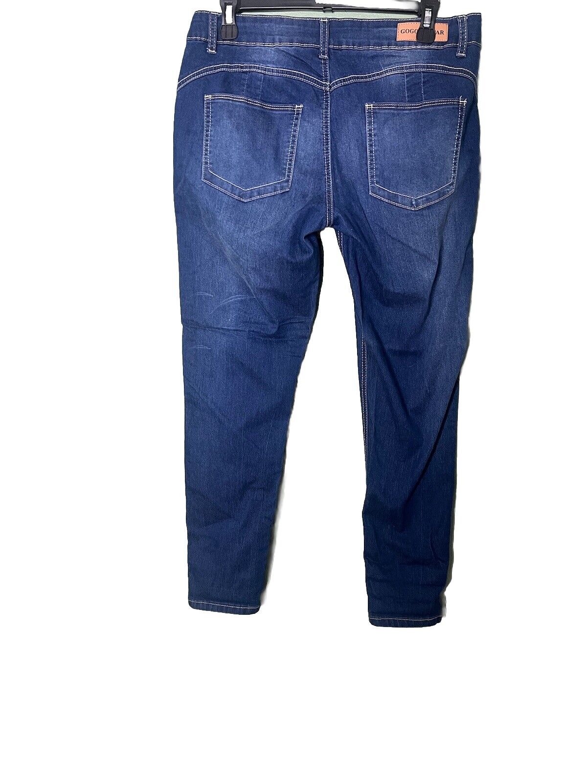 Gogo Jeans Ankle Jeans Womens size 13 Blue Light Wash Denim Blue
