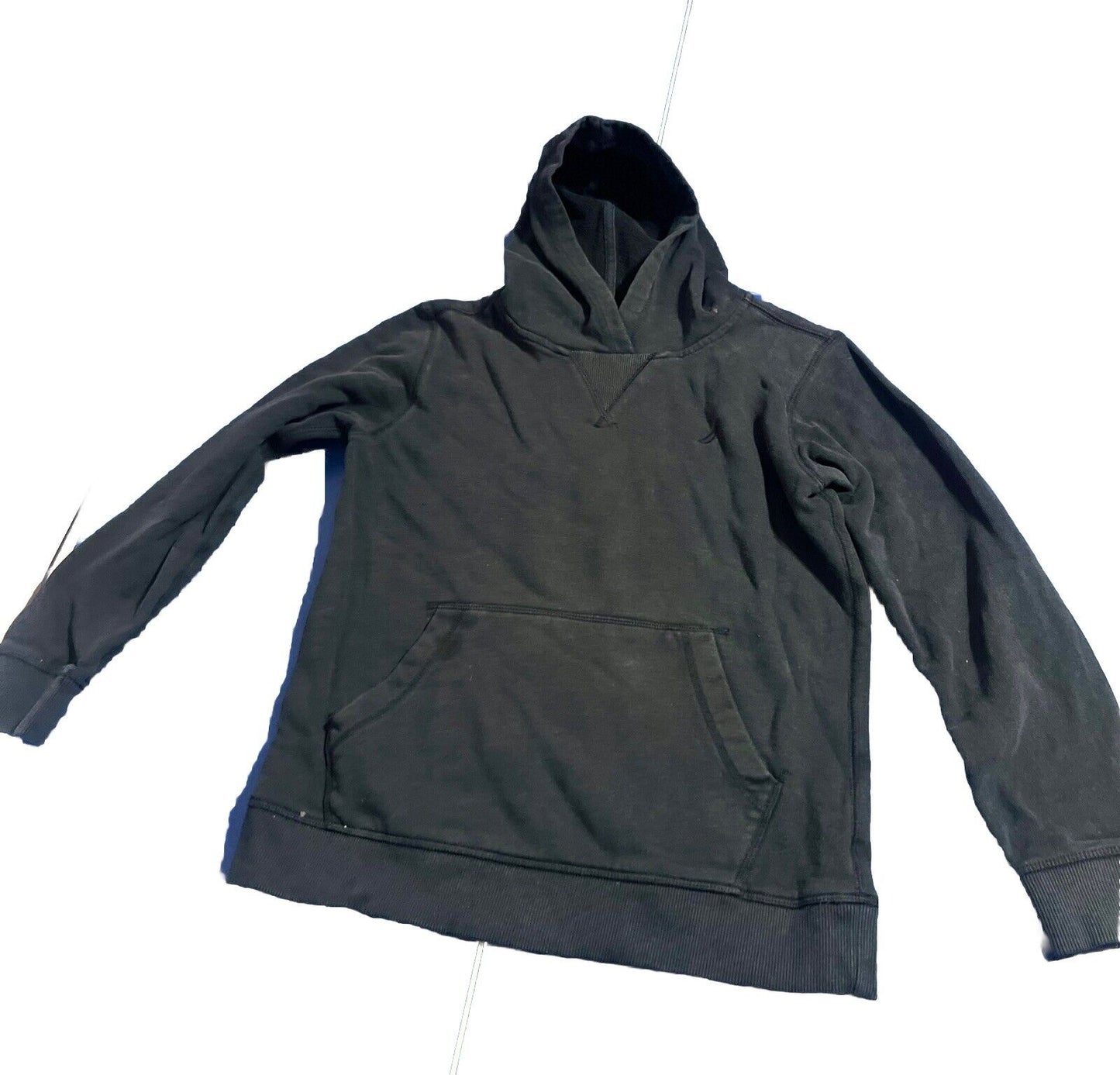Nautica Hooded Sweatshirt Boys Large 14/16, Black, High Quality, Front Pockets