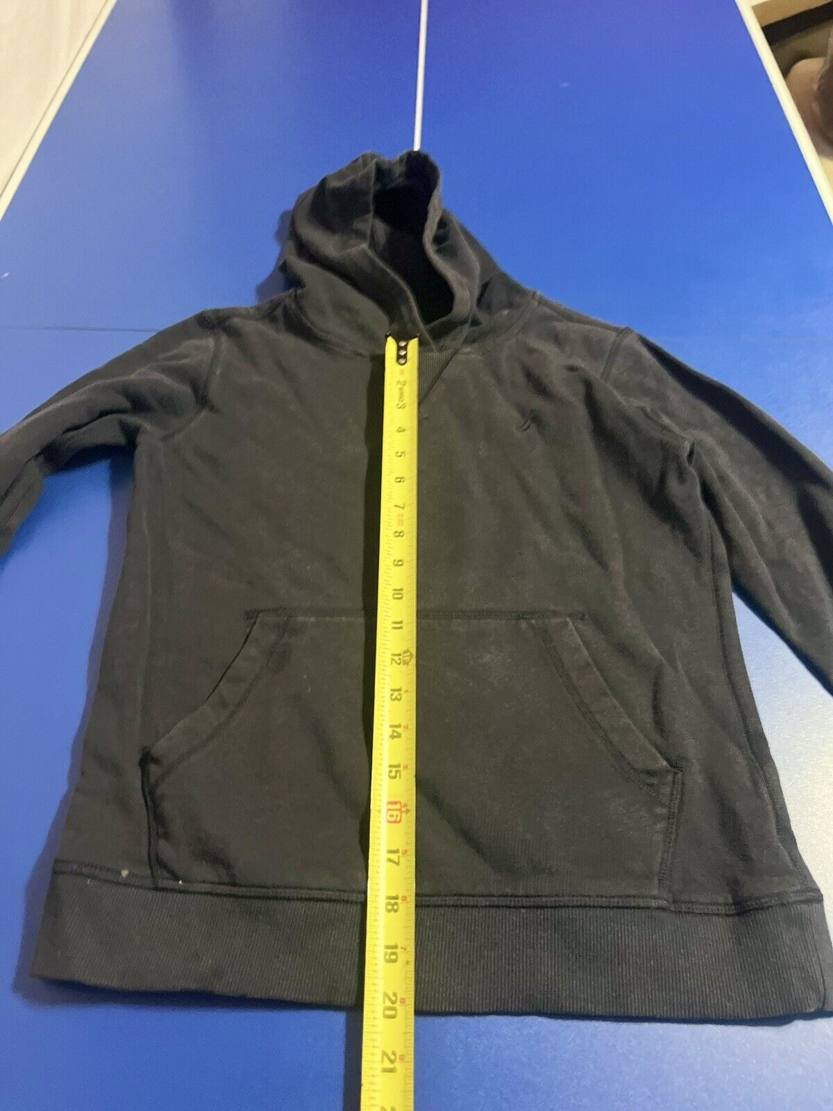 Nautica Hooded Sweatshirt Boys Large 14/16, Black, High Quality, Front Pockets