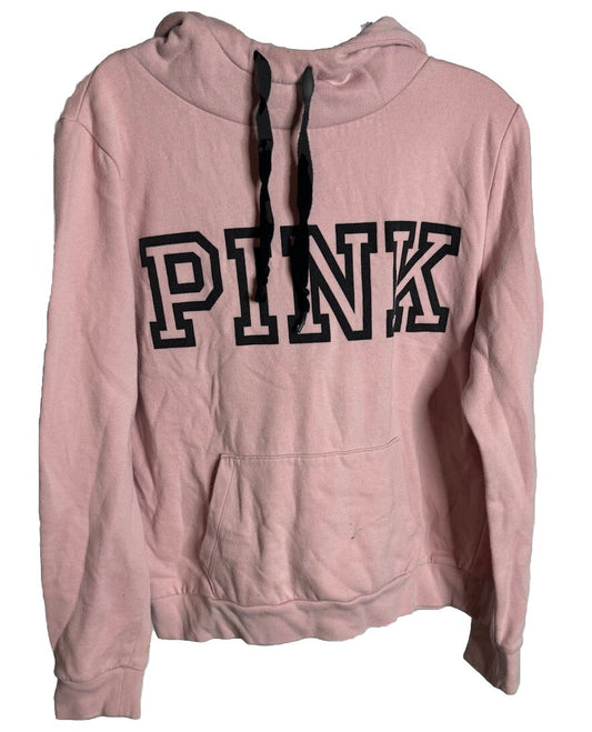 Victoria Secret Womens Long Sleeve Pullover Hoodie Size Large