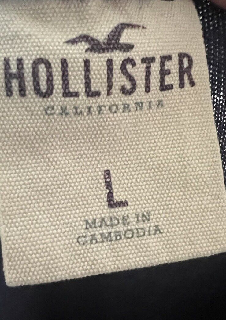 Hollister Company T Shirt Sz Large Stretch