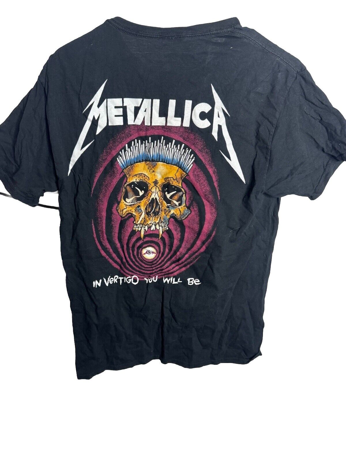 Metallica Size Medium T Shirt Limited Edition Black