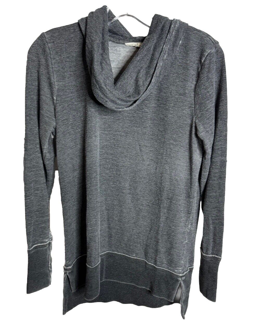 Lucky Brand  Turtle Neck Knit Pullover Sweater Tunic SZ M Cotton Blend