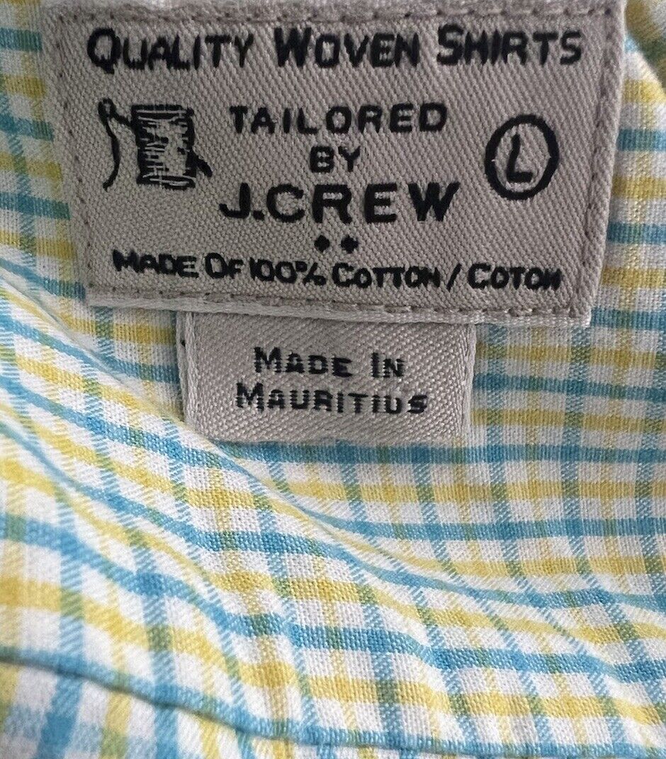 J Crew Long Sleeve Button Shirt Mens Large