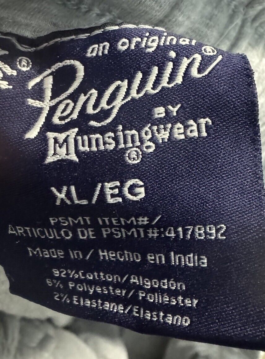 Original Penguin by Munsingwear Fleece Joggers Mens XL Grey Heather NWT