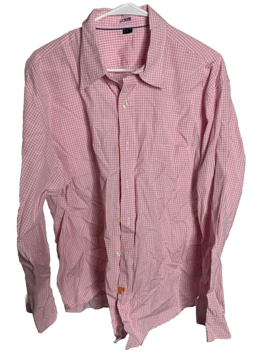 J. Crew Men's Slim Fit American Pima Cotton Oxford Shirt Large
