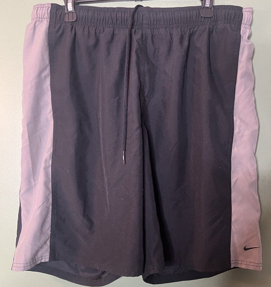 NIKE Elastic Waist  Lined swim Trunks  Men’s Size XL