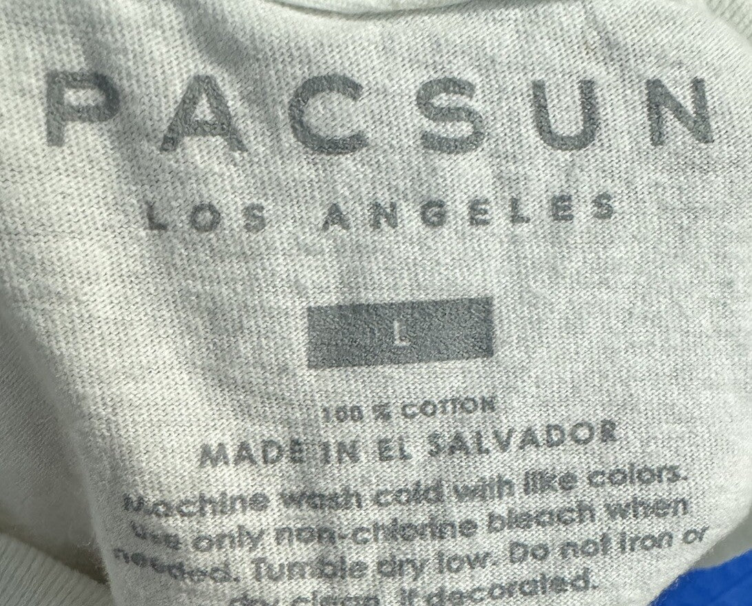 PacSun Men’s Ruthless Graphic Tee – Size Large