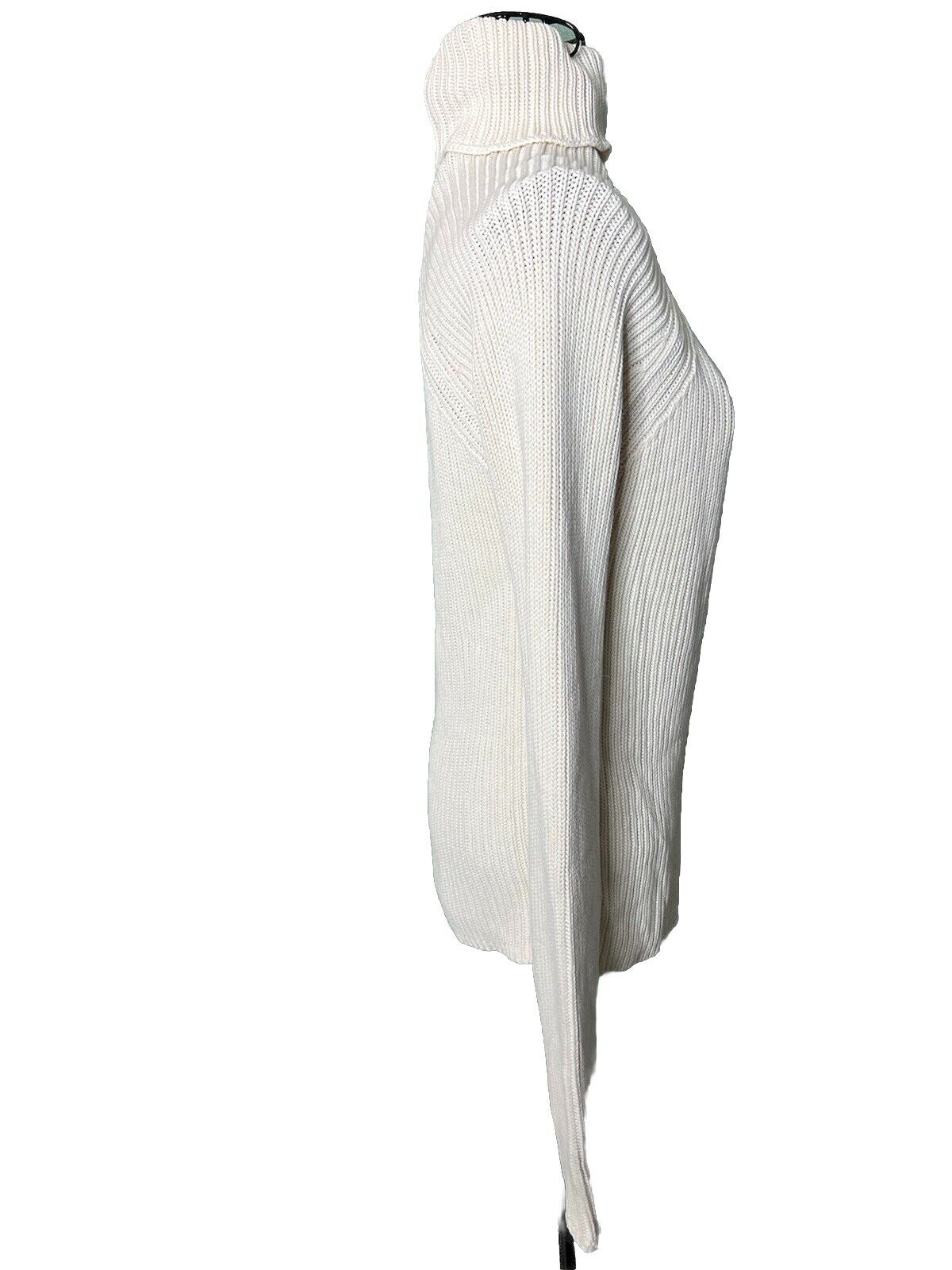 Zara Sweater Women Medium Oversized Turtleneck Knit Pullover