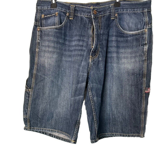 U.S Polo Assn. Denim Co. Slim Straight Activated Stretch Shorts Men’s Sz 38