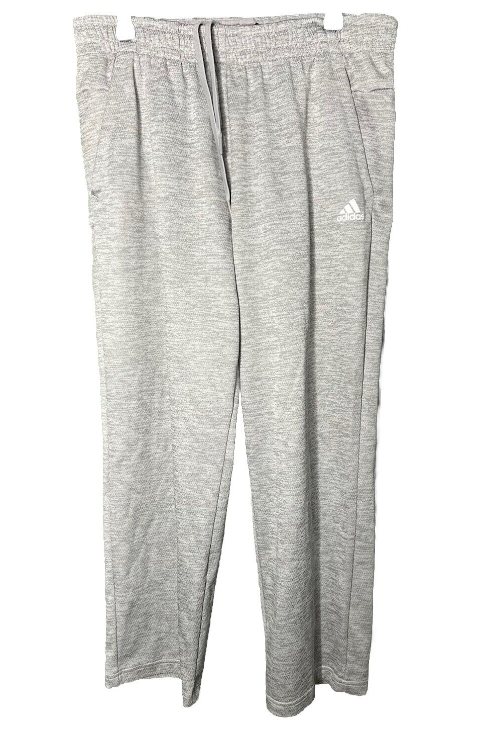 ADIDAS GRAY SWEATPANTS MENS SIZE Large