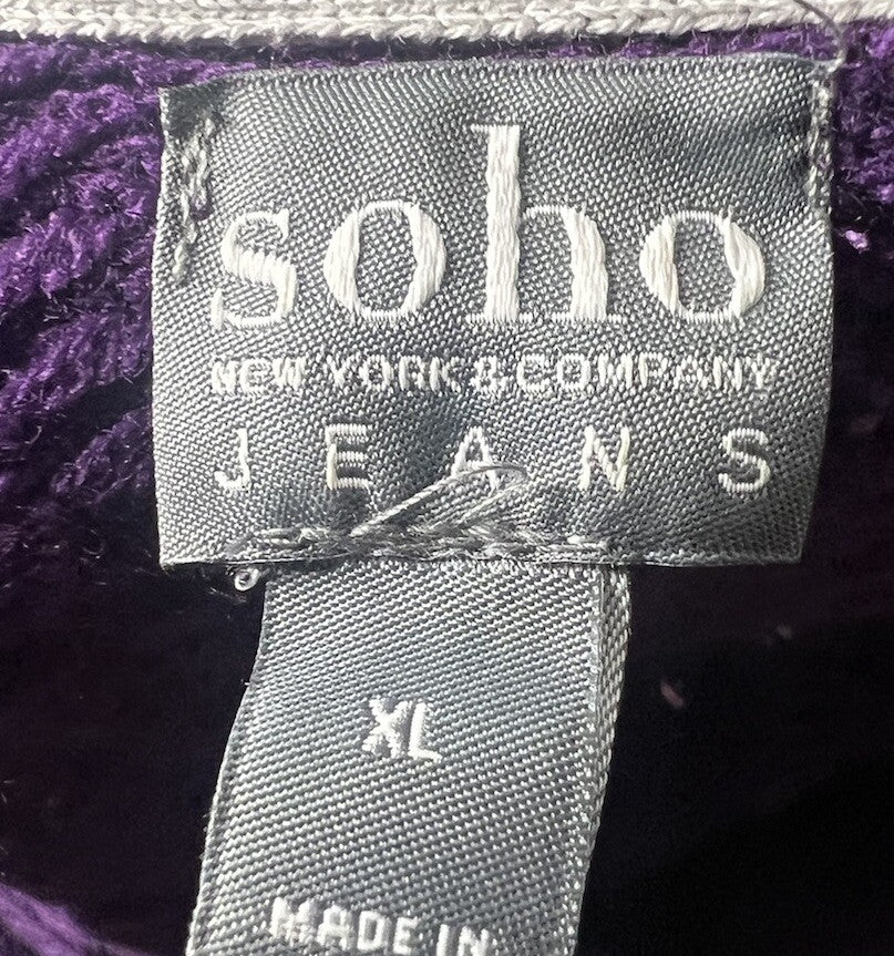 Soho Jeans New York & Company Women's Knit Sweater Size Medium