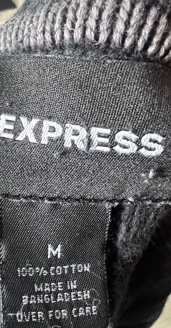 Express Men’s Sweater Solid Long Sleeve Size Medium