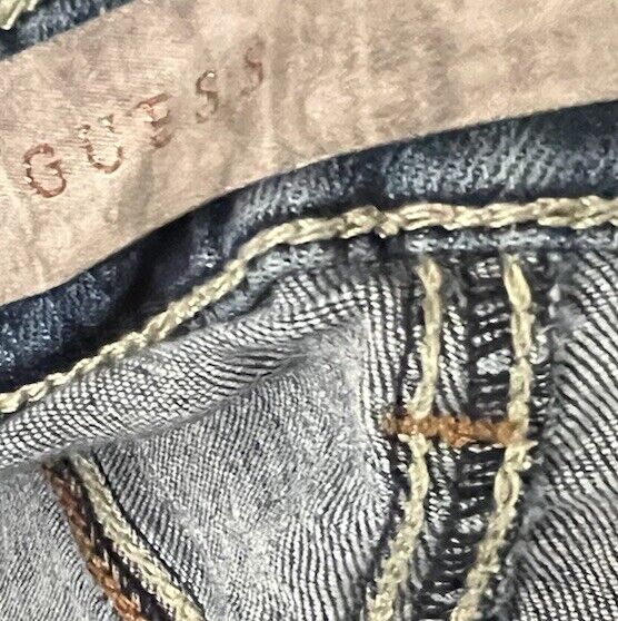 Guess Sienna Curvy Fit Cropped Denim Shorts Women’s Size 28 Casual