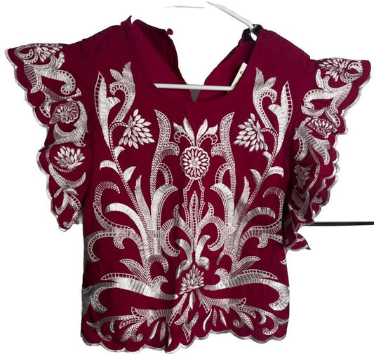 Express Women’s  Short Sleeve Blouse Top T-Shirt Small