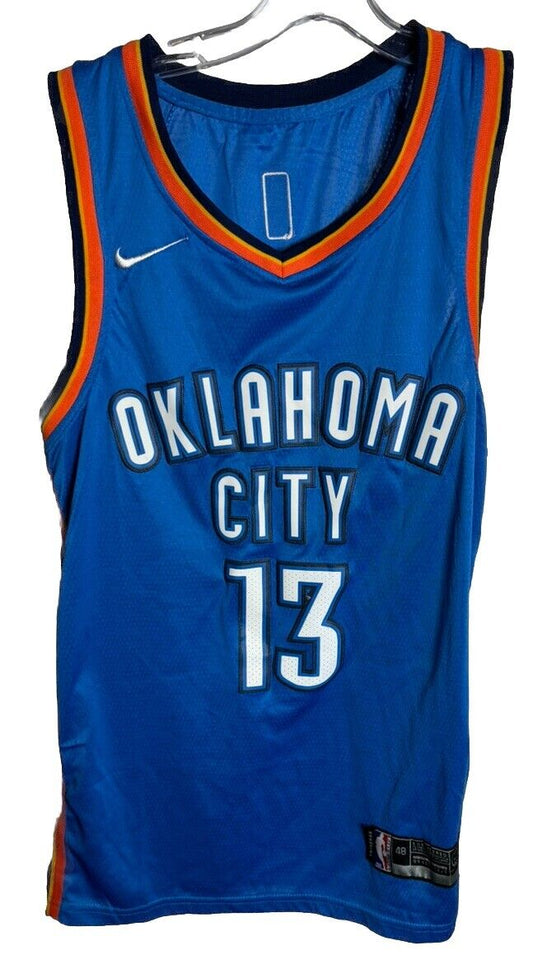 Nike Oklahoma City Thunder Paul George Swingman OKC City Edition Jersey 48