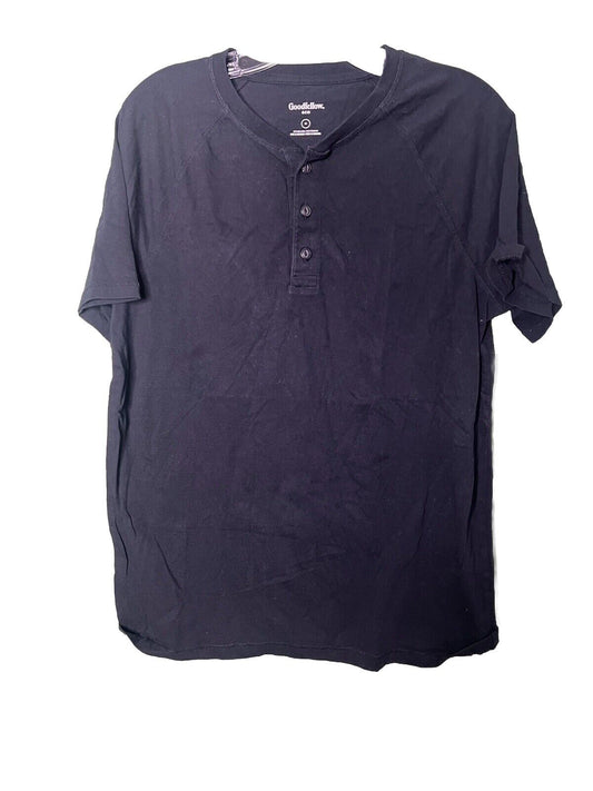 Men's  Short Sleeve Henley T-Shirt - Goodfellow M
