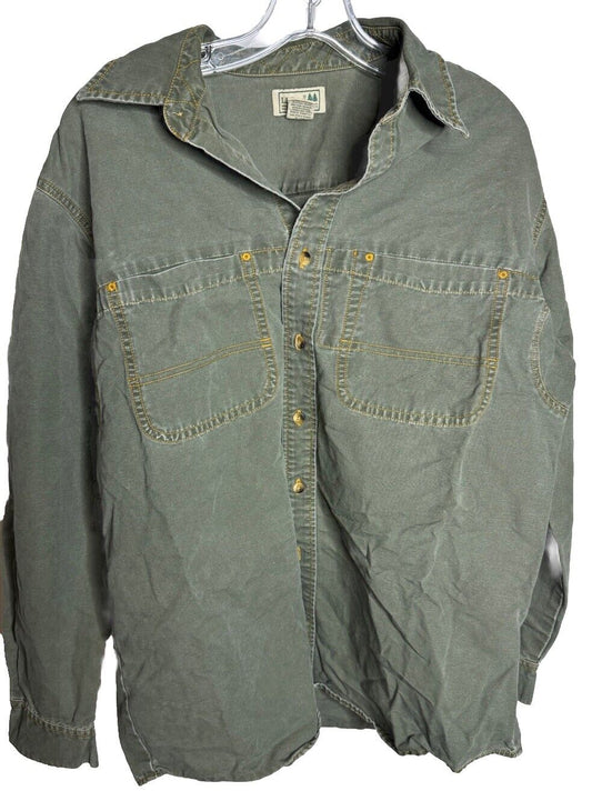 L.L. Bean Men’s  Button-Down Long-Sleeve Shirt Medium