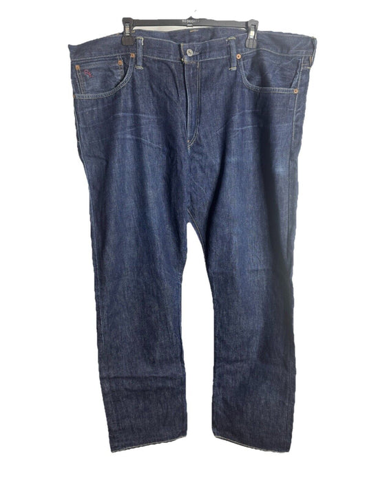 Polo Ralph Lauren Hampton Regular Straight Jeans Mens Sz 40x32 Heavy Denim Pants