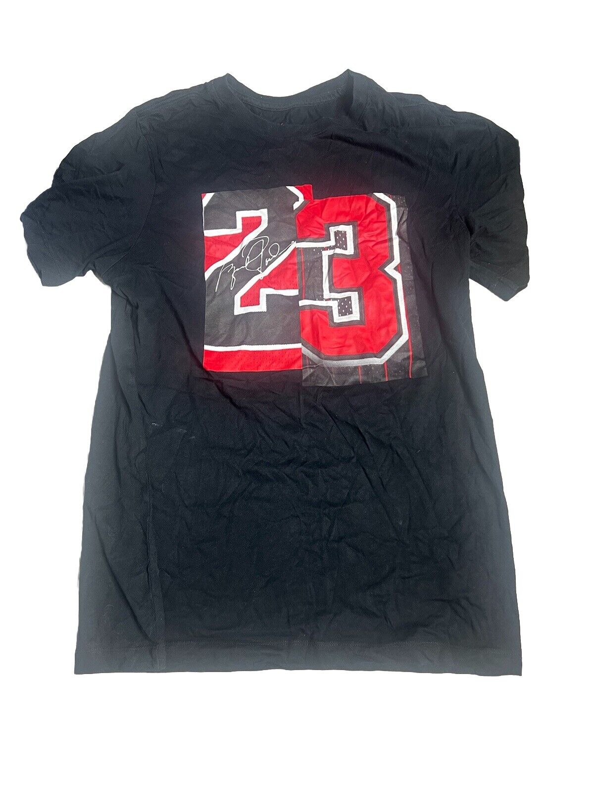 Air Jordan White T-Shirt Mens Size S Michael Jordan Basketball