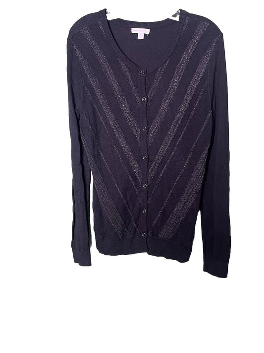 New York & Company Button Up Dress Work Shirt Size XL