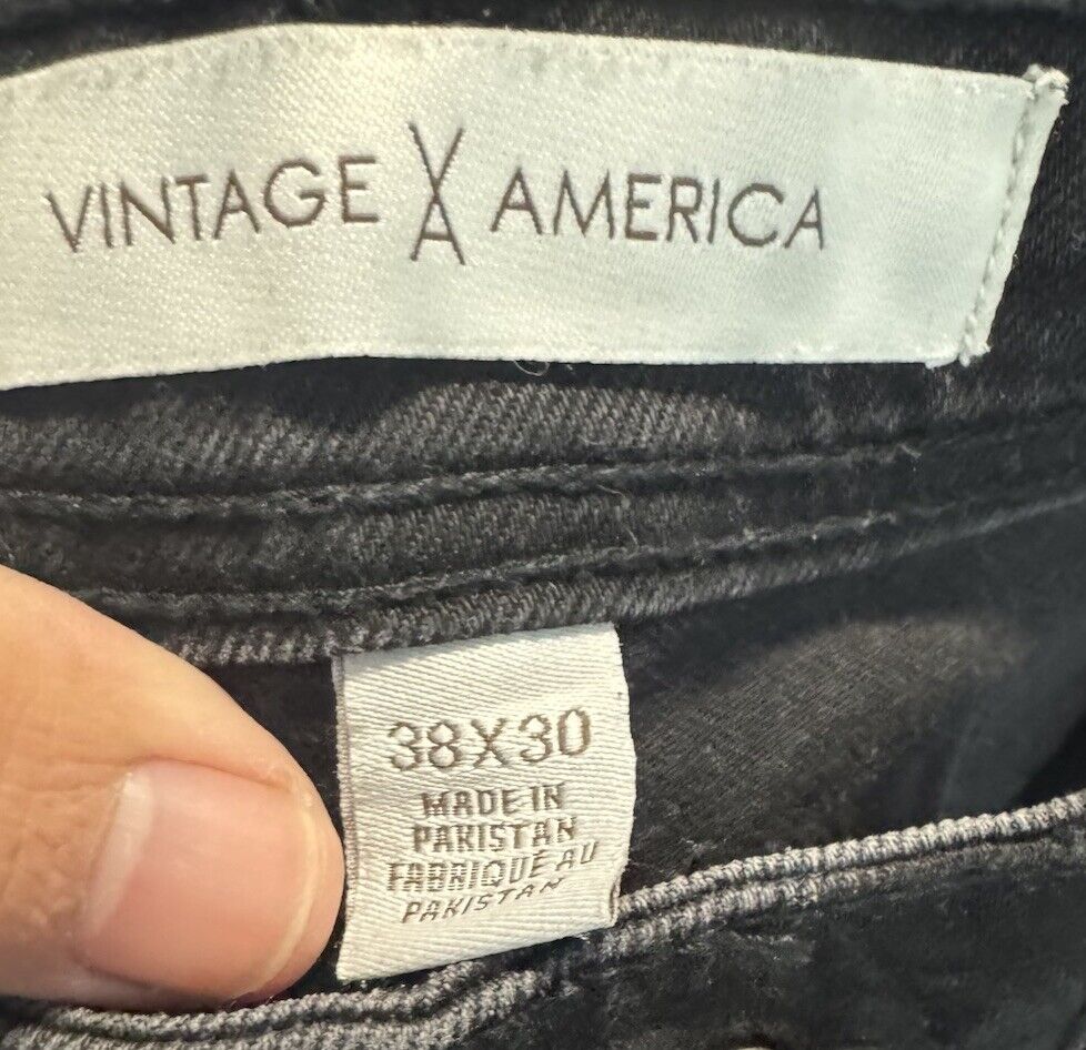 Vtg United Denim Of America Jeans Mens 38x30 Relaxed Straight