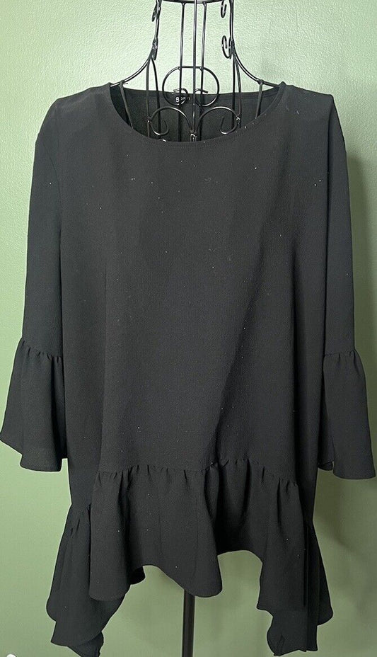 Gibson black blouse size M