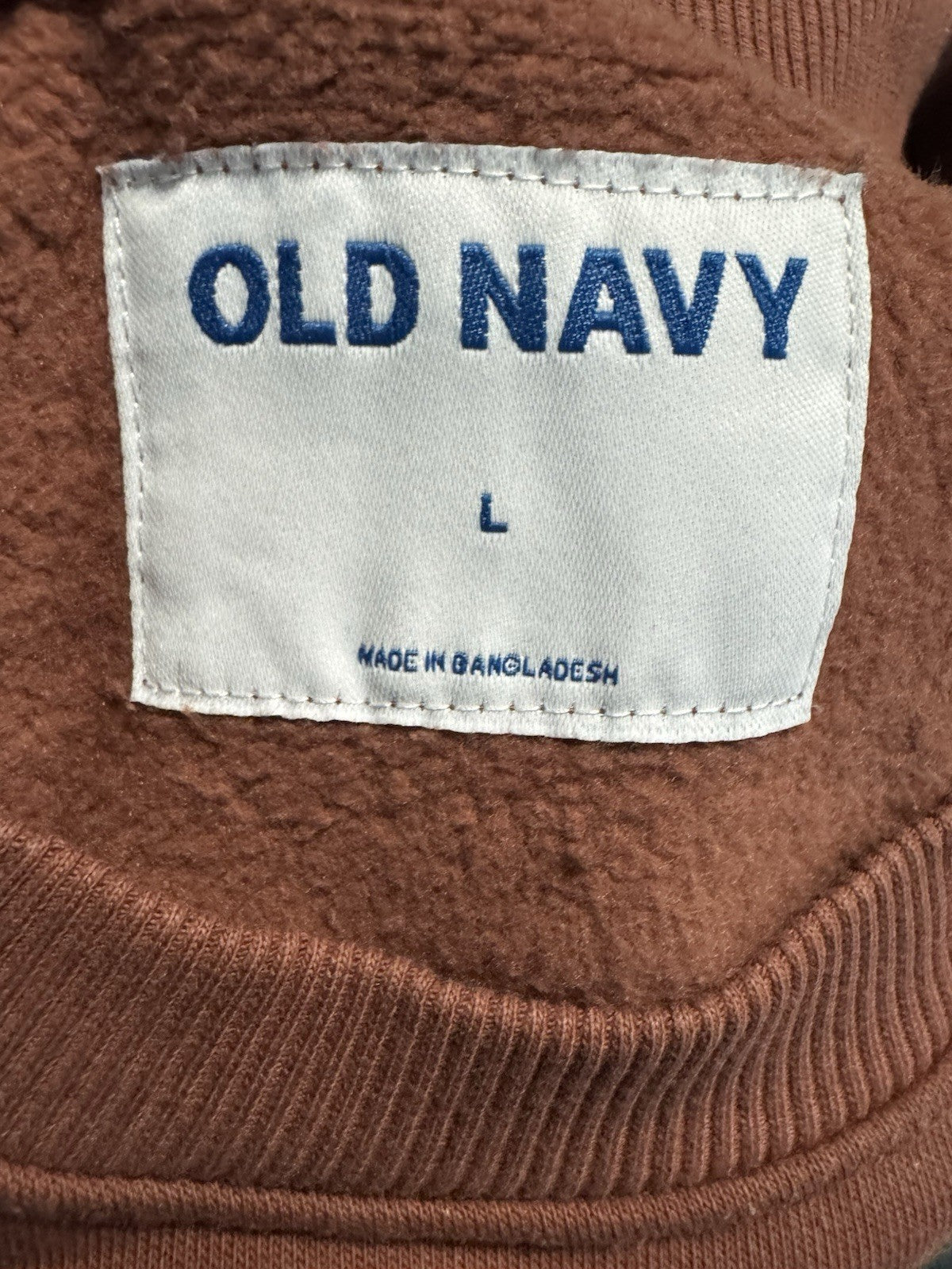 Old Navy Crew Neck Long Sleeve Soft Knit Pullover Sweater Size Large